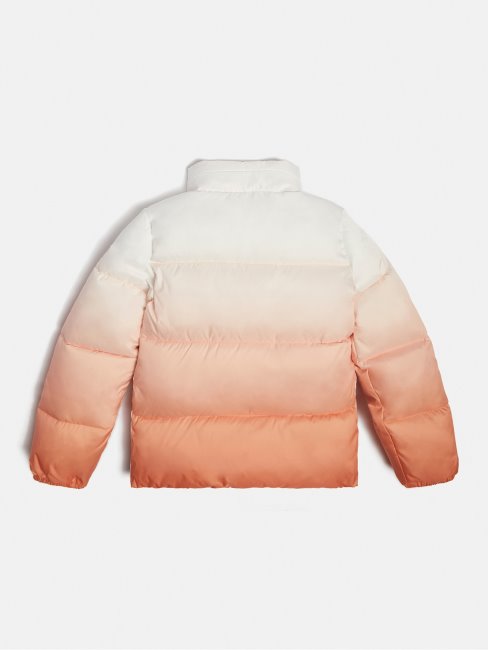 Doudoune Dégradé De Couleur Orange