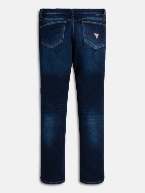 Pantalon Denim Bleu Coupe Slim Guess