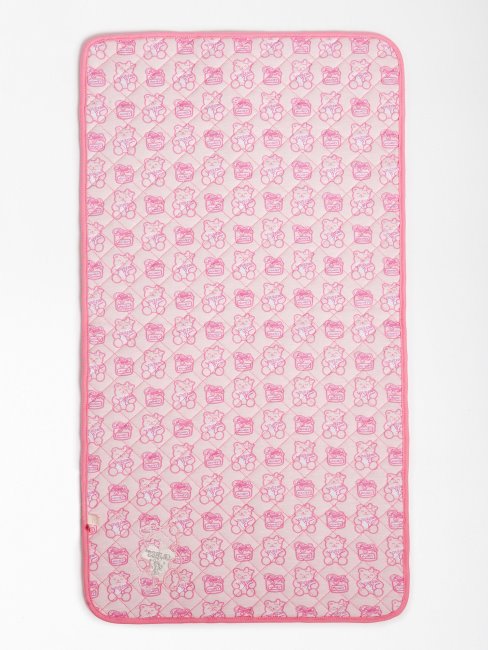 Sac à Langer Logo Devant Guess Rose