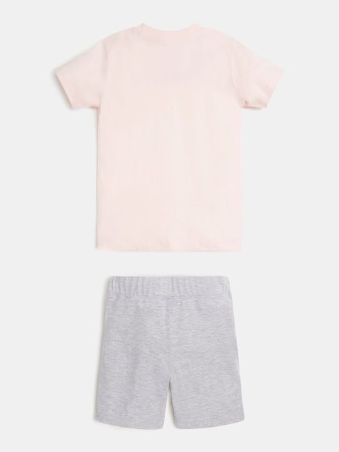 Ensemble T-shirt Et Short Guess Rose