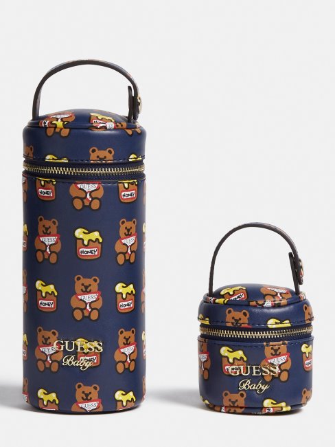 Guess Ensemble D'accessoires Nouveau-né Bleu Multi