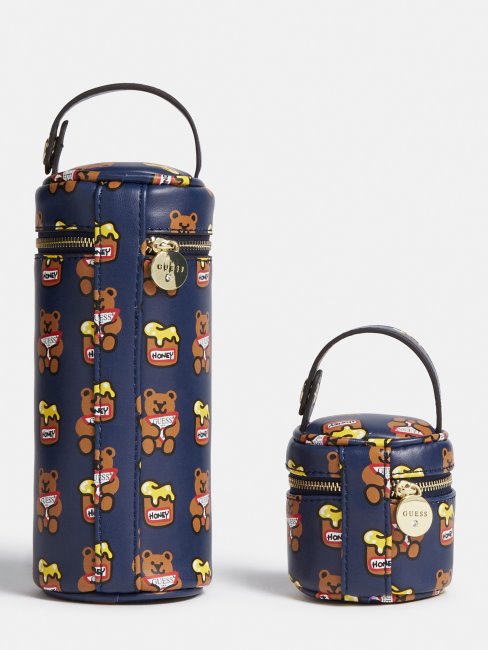 Guess Ensemble D'accessoires Nouveau-né Bleu Multi