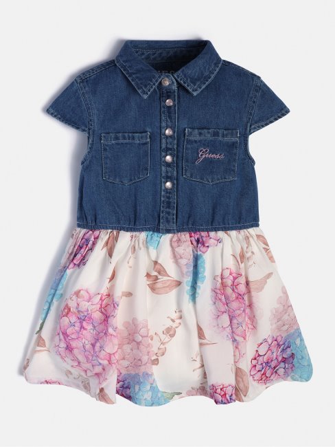 Robe En Jean Bleu Multi Guess