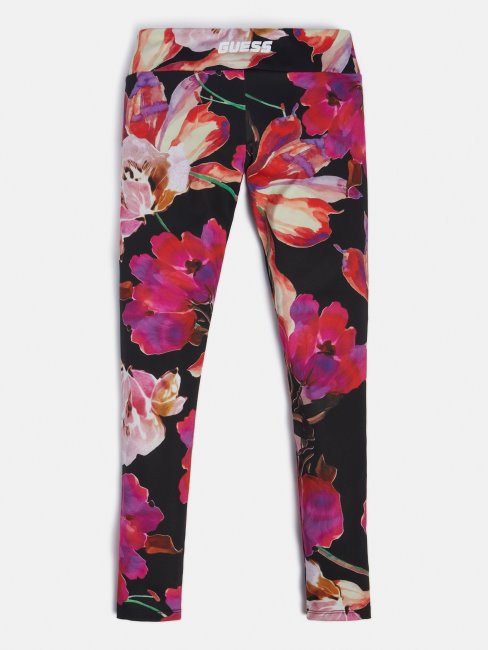 Legging Imprimé Fleuri Multi Rose Guess