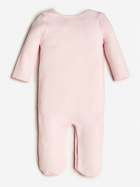 Guess Salopette Triangle Logo Rose