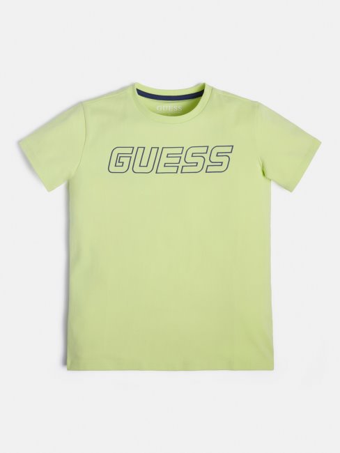 T-shirt Avec Logo Sur Le Devant Vert Guess