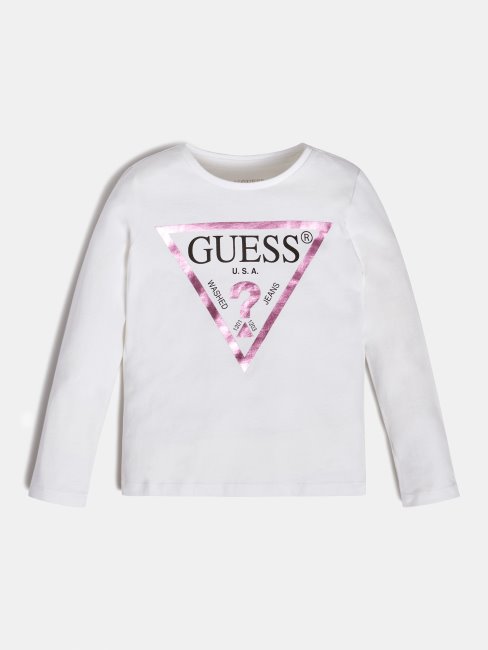 Tee Shirt Guess Blanc Imprimé