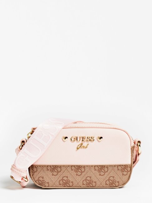 Sac à Bandoulière Guess Rose Micole 4g ​​​​logo