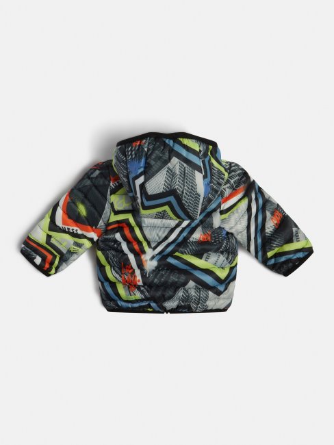 Doudoune à Imprimé Sur L'ensemble Guess Gris Multi