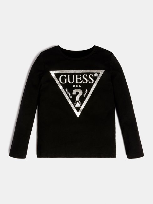 Tee Shirt Guess Noir Imprimé