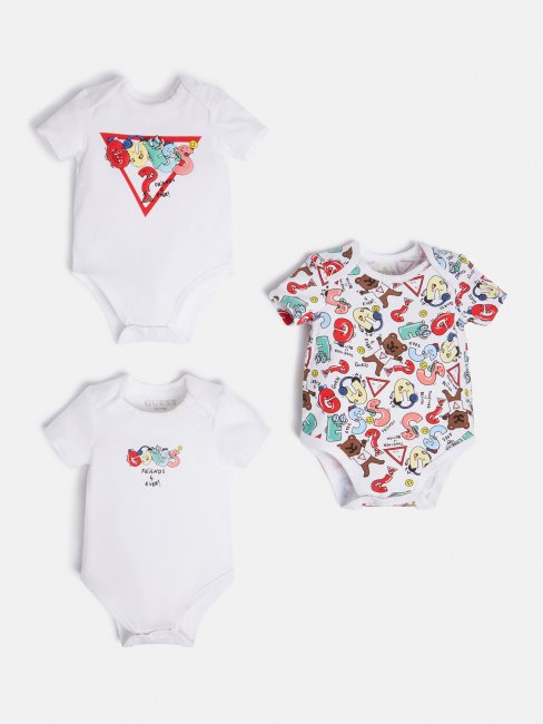 Pack 3 Body Set Blanc Multi Guess
