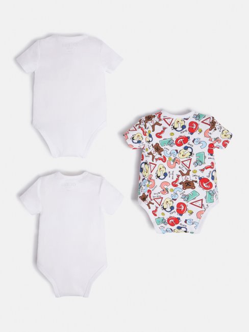 Pack 3 Body Set Blanc Multi Guess