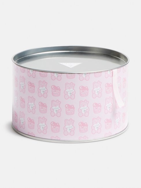 Patch Devant Logo Salopette Guess Rose