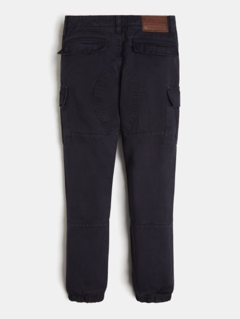 Pantalon Coupe Regular Bleu Guess