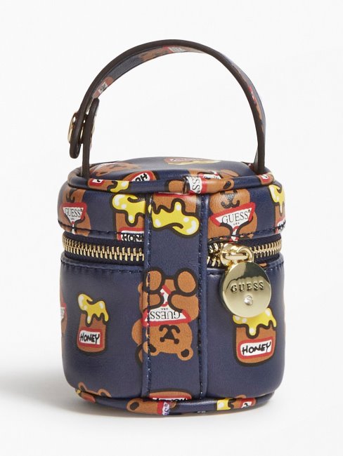 étui Attache Tétine Nouveau-né Bleu Multi Guess