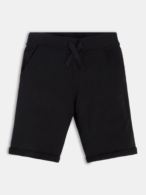 Short Actif Noir Avec Logo Guess Back