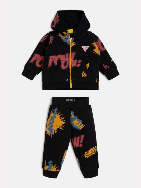 Ensemble Sweat Et Pantalon Imprimé Batman Noir Multi Guess