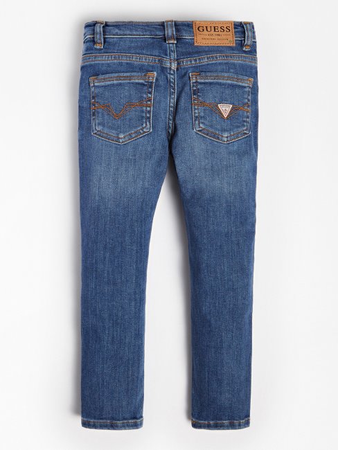 Pantalon Denim Coupe Skinny Bleu Mode Guess