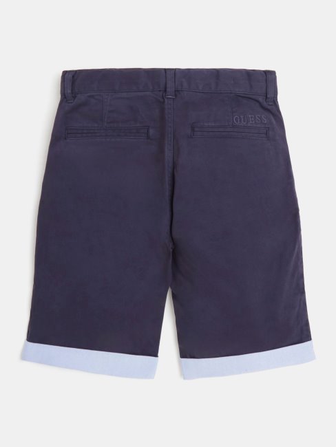 Chino Poches Court Bleu Guess