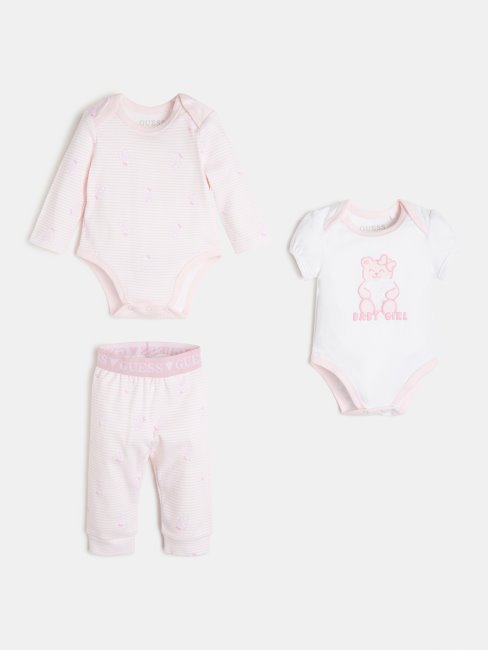 Guess Pack 2 Ensemble Body Et Pantalon Rose Nouvelle Tendance