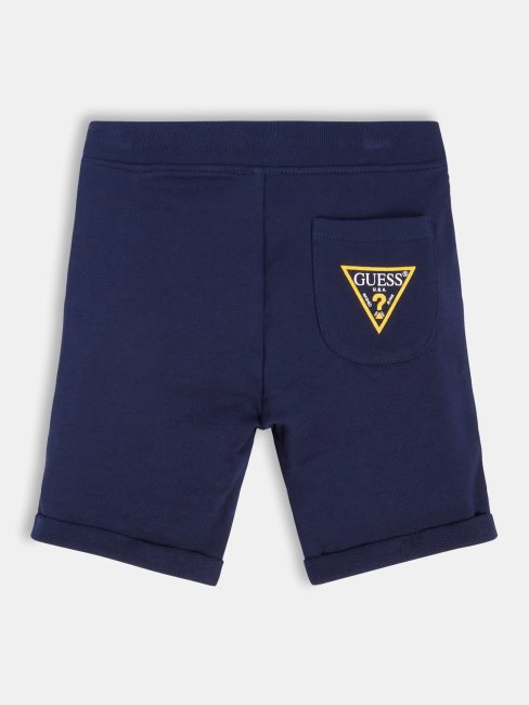 Short Noir Avec Logo Guess Back