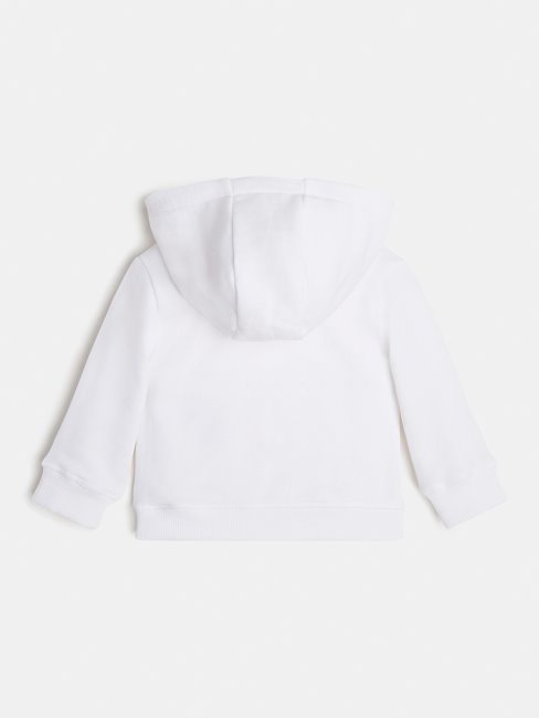 Sweat Logo Devant Guess Blanc Nouvelle Tendance