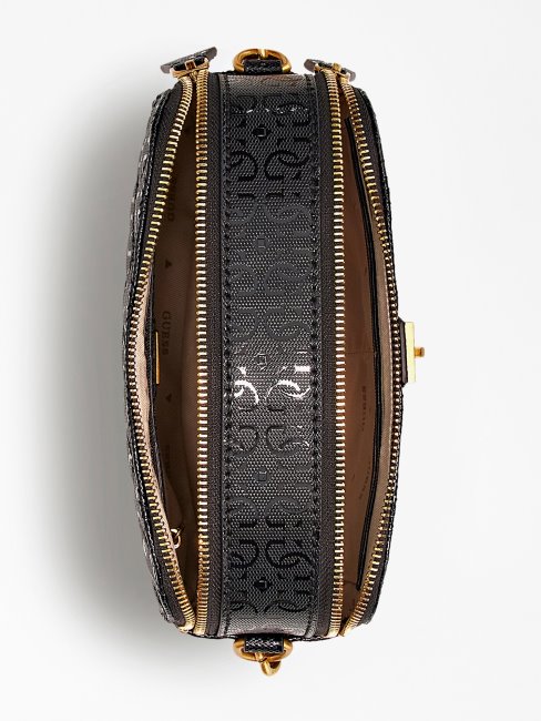 Noelle Sac Bandoulière En Cuir Verni Guess