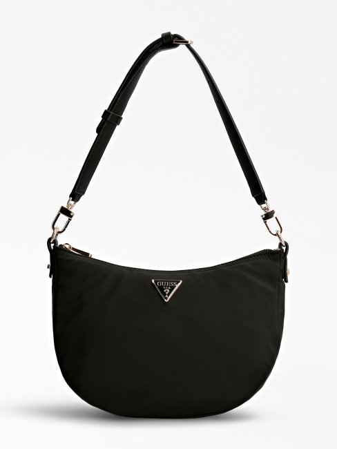 Guess Sac Besace Eco Gemma Noir Anse Amovible