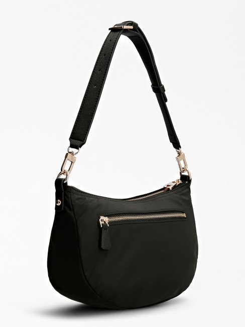 Guess Sac Besace Eco Gemma Noir Anse Amovible