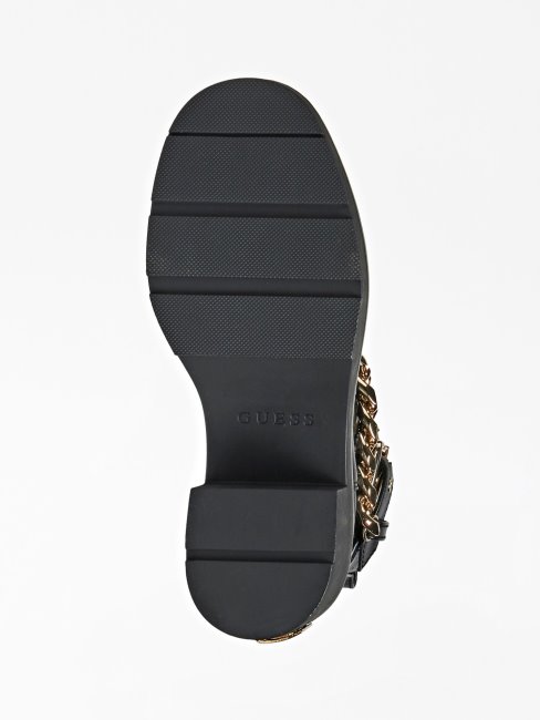 Chaîne Persle Noire Détaillée Botte Basse Deviner