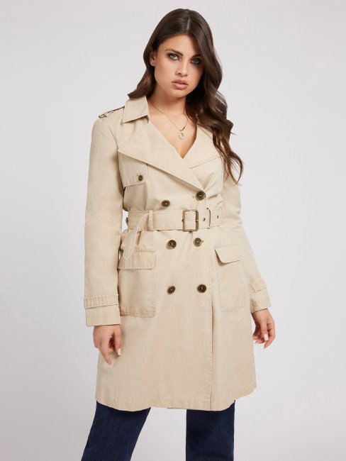 Trench Ceinturé Guess Beige