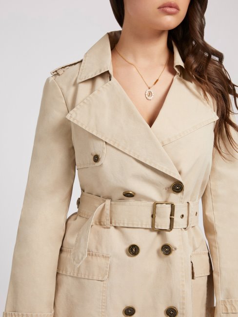 Trench Ceinturé Guess Beige