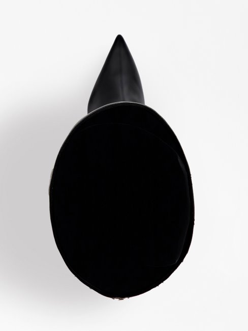 Guess Bottes Hautes Amaze En Similicuir Noir