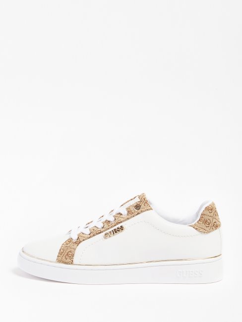 Baskets Beckie 4g Logo Blanc Multi Guess