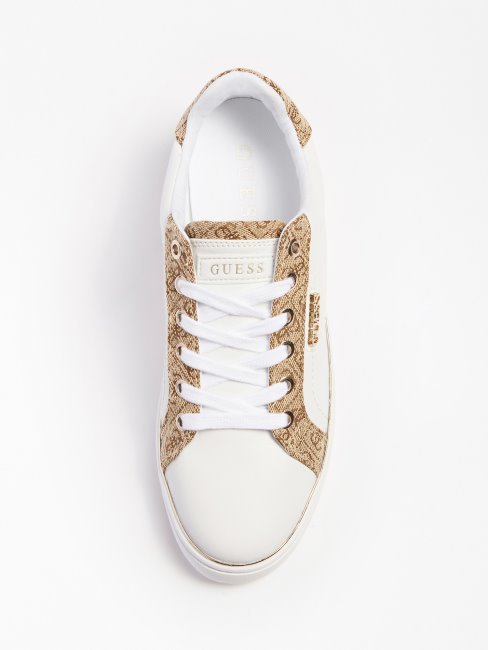 Baskets Beckie 4g Logo Blanc Multi Guess