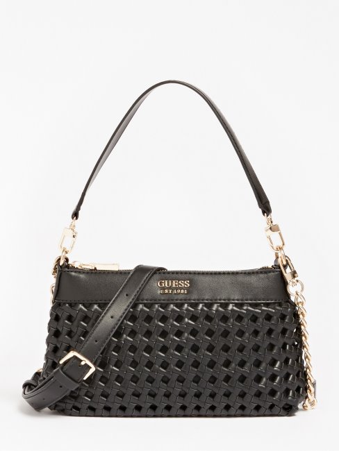 Guess Sicilia Mini Sac à Bandoulière Noir