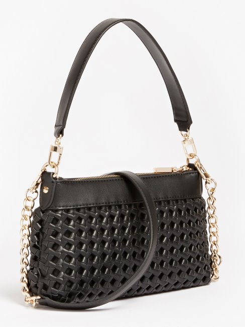 Guess Sicilia Mini Sac à Bandoulière Noir