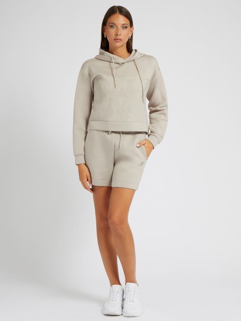 Short Avec Logo Sur Le Côté Beige Guess