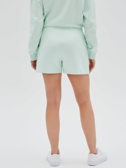 Guess Short Avec Logo Sur Le Côté Vert