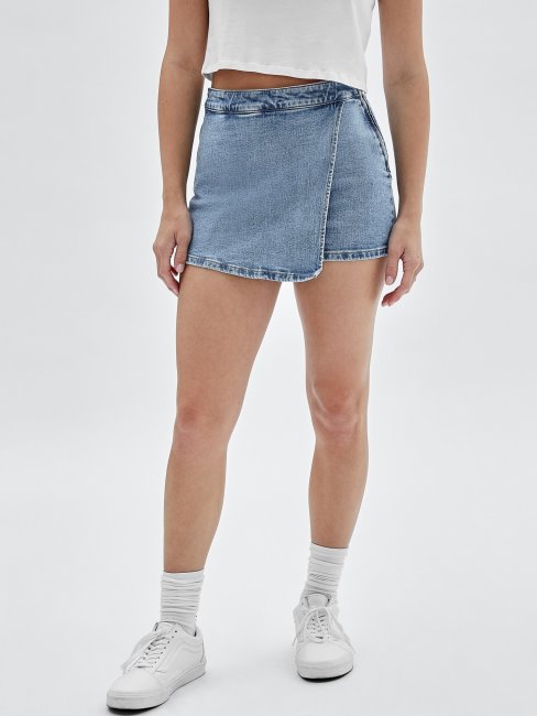 Short En Jean Bleu Guess
