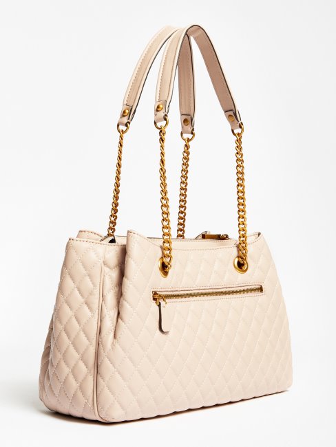 Sac Bandoulière Matelassé Maila Beige Guess