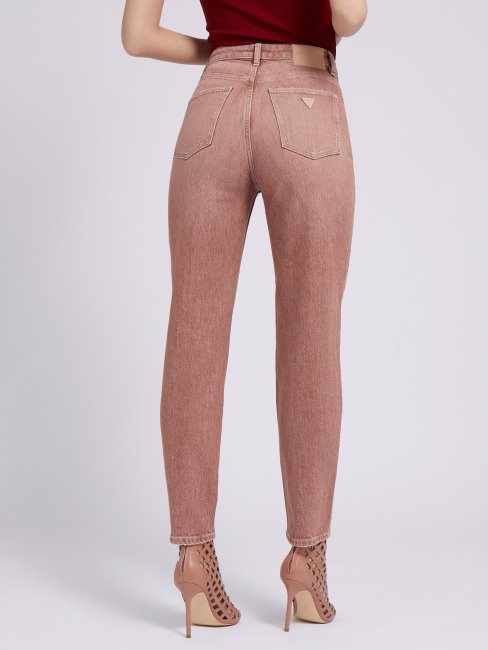 Pantalon En Jean Mom Fit Rose Guess