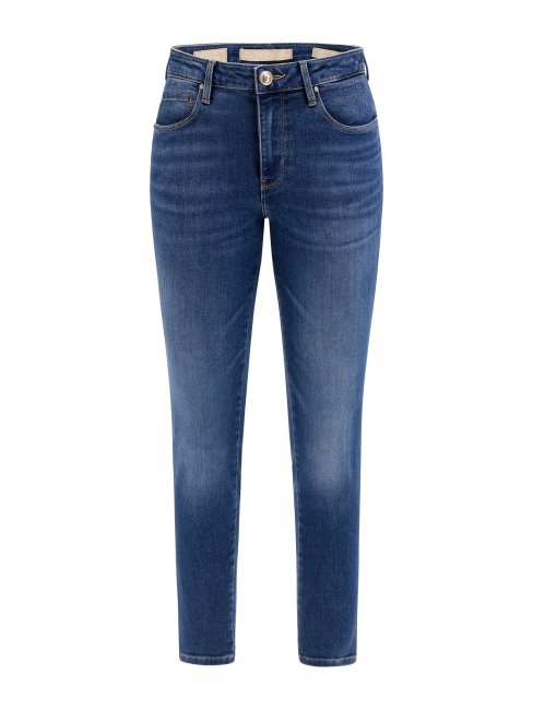 Guess Bleu Coupe Skinny Denim Pantalon Tendance De La Mode