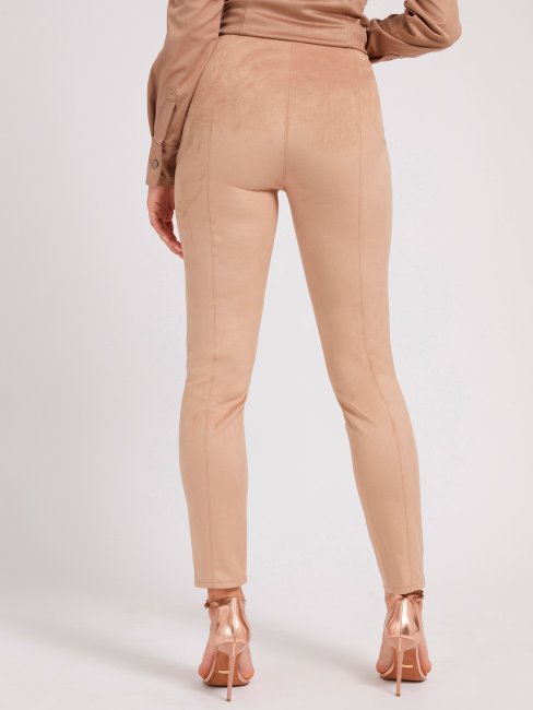 Legging Imitation Daim Beige Guess