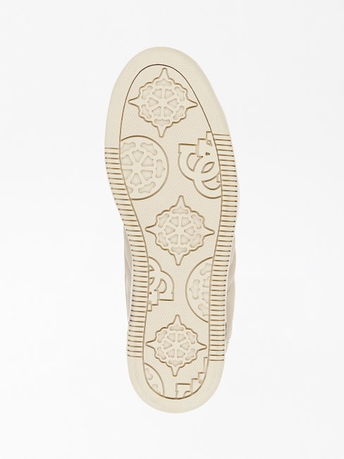 Paniers Guess Compensées Lisa Blanches