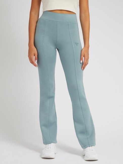 Guess Pantalon évasé En Scuba Vert