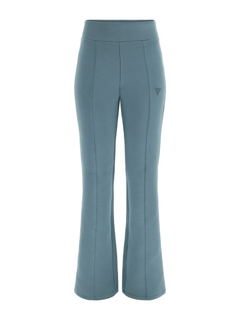 Guess Pantalon évasé En Scuba Vert
