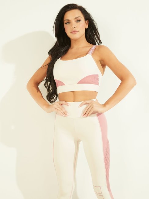Soutien-gorge Actif Microfibre Blanc Guess
