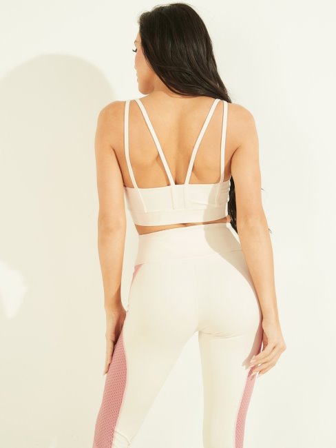 Soutien-gorge Actif Microfibre Blanc Guess