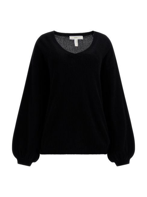 Pull Cachemire Manches Bouffantes Guess Noir Multi